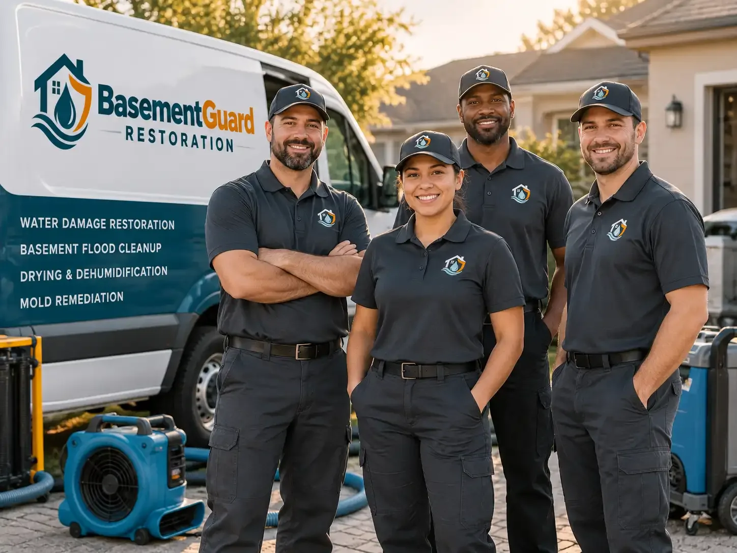 Basement Water Damage Restoration company in Hull, TX